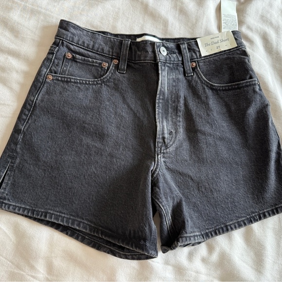 Abercrombie & Fitch Black Jean Shorts - Picture 5 of 9